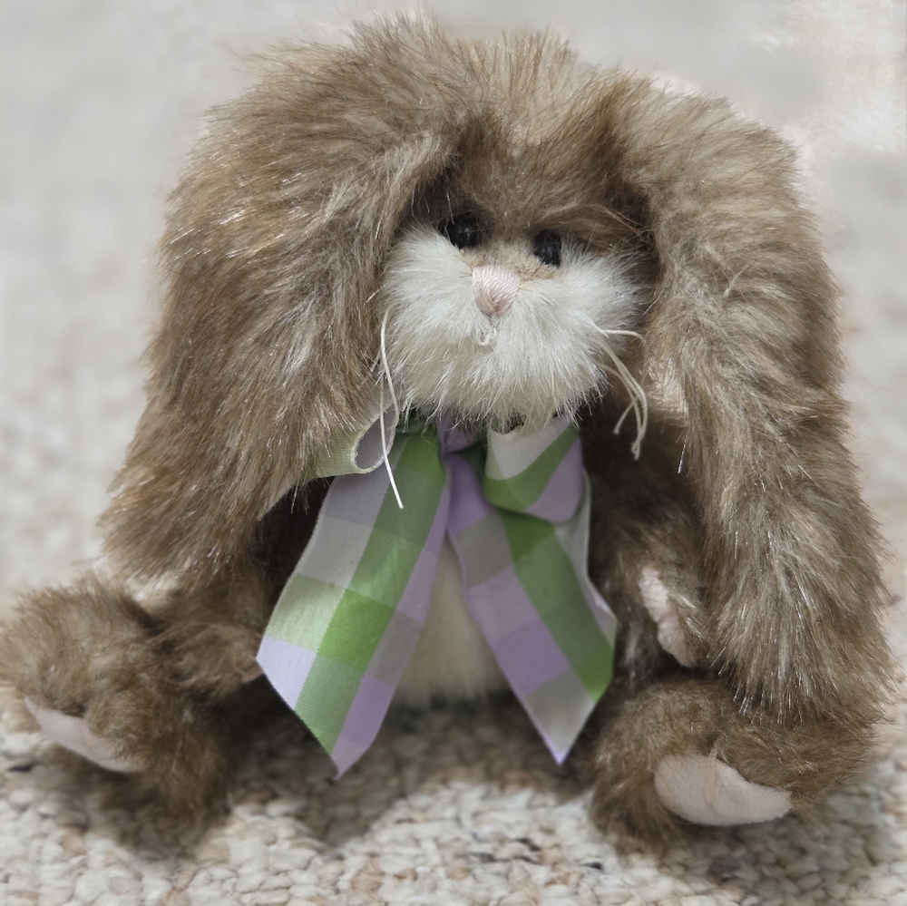 The Bearington Collection Jointed Plush Bunny